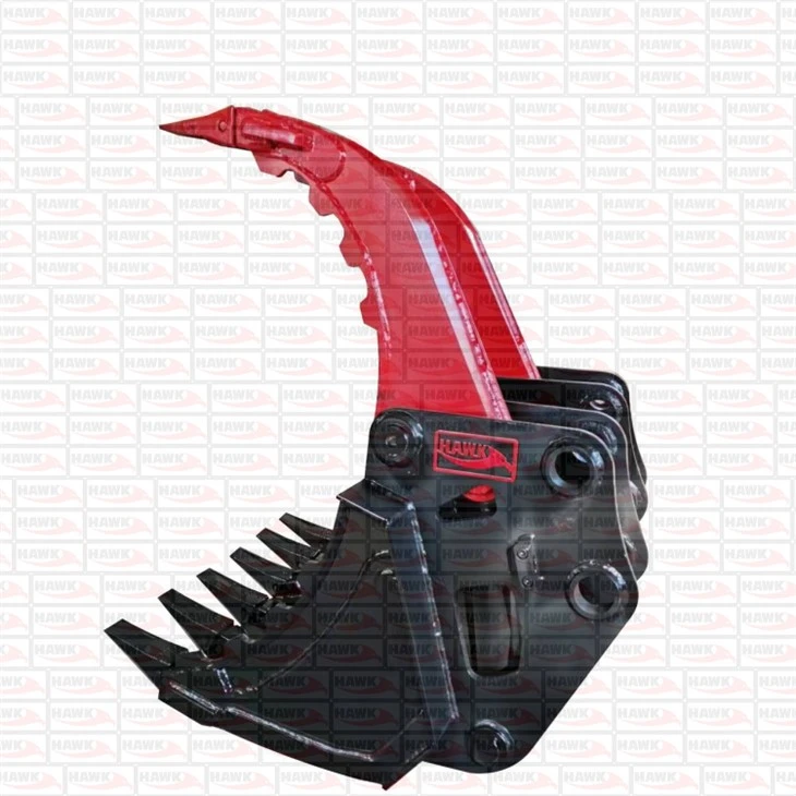 Excavarot Mounted Firewood Grab Bucket