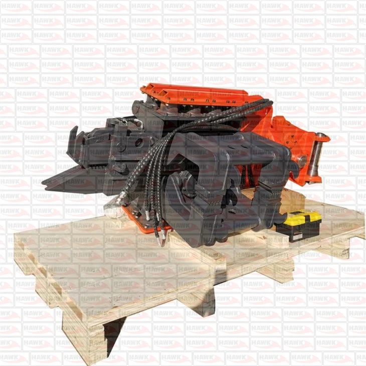 Excavator Attached Pile Sheet Hammer For Consrtuction