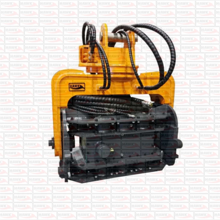 Excavator Attachment Sheet Pile Driver Hammer
