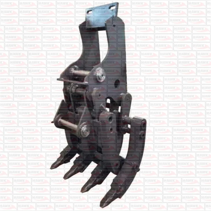 Manual Mechanical Grapple For Excavator