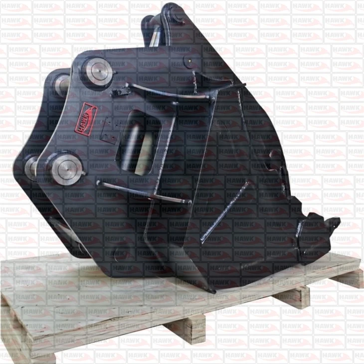 Mini Digger Attached Grab Bucket