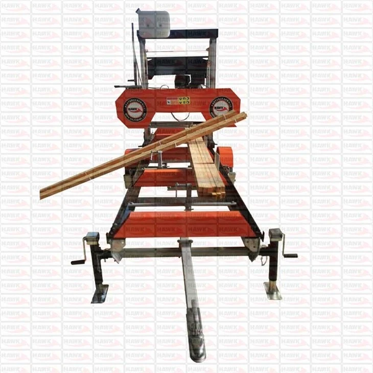 Popetrol Engine Portable Sawmill Wood Logs